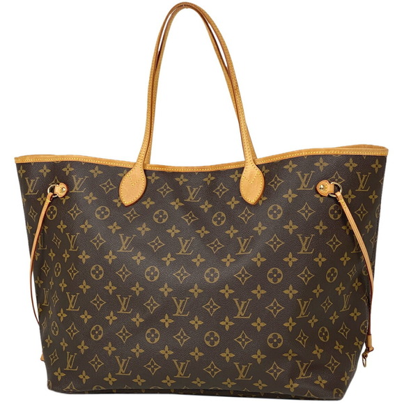 Louis Vuitton Handbags - Louis Vuitton Neverfull Shoulder Bag Shopping Tote Monogram Brown